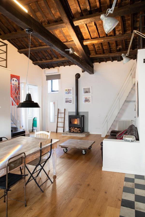 Апартаменты Loft Nel Borgo Браччано Экстерьер фото